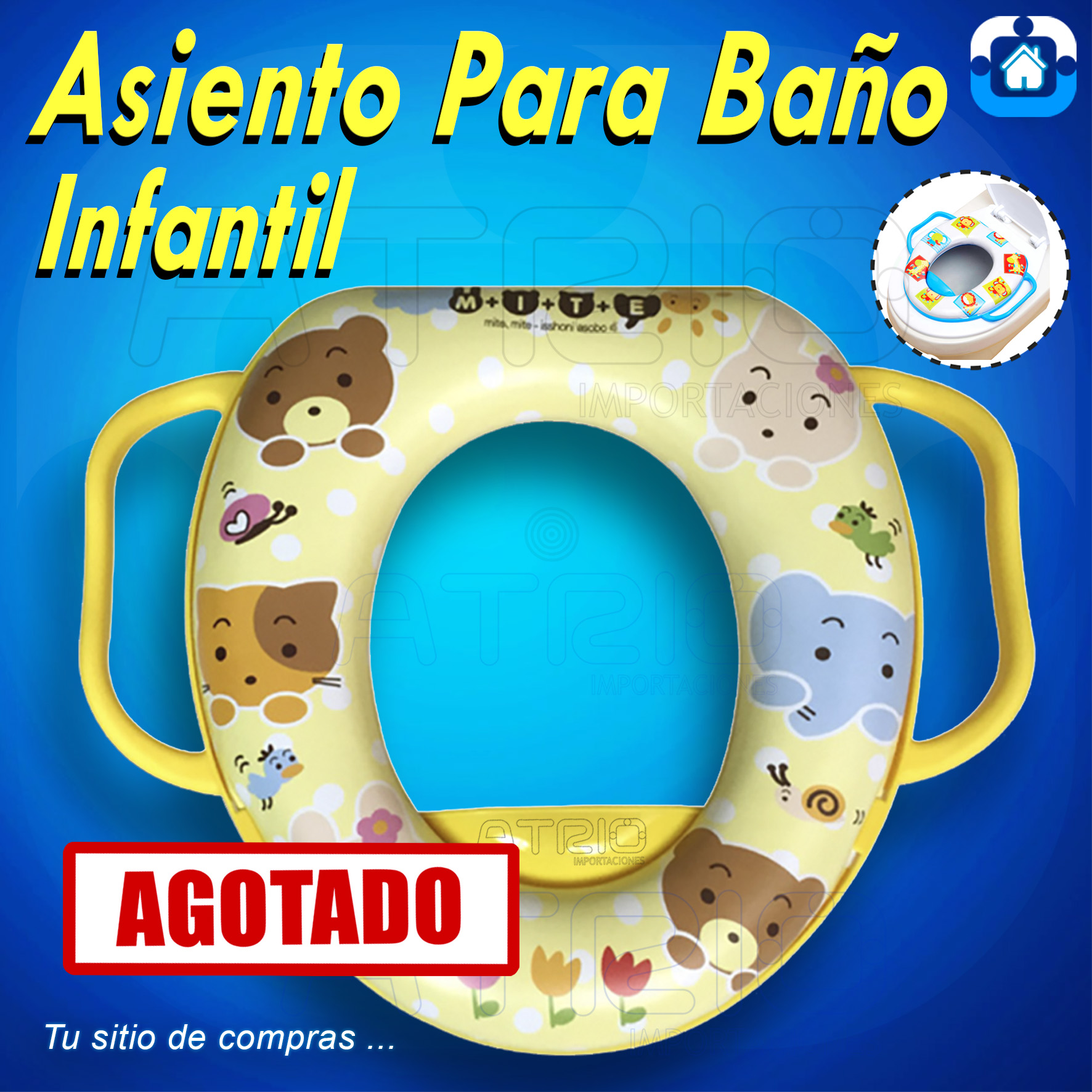 ASIENTO BAÑO PARA BEBE