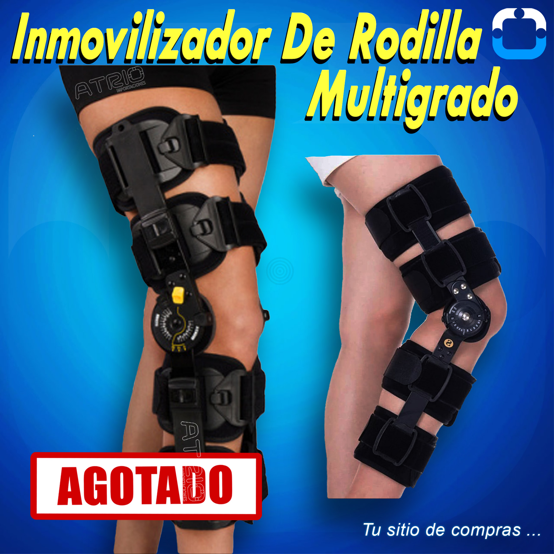 INMOVILIZADOR RODILLA GRADOS